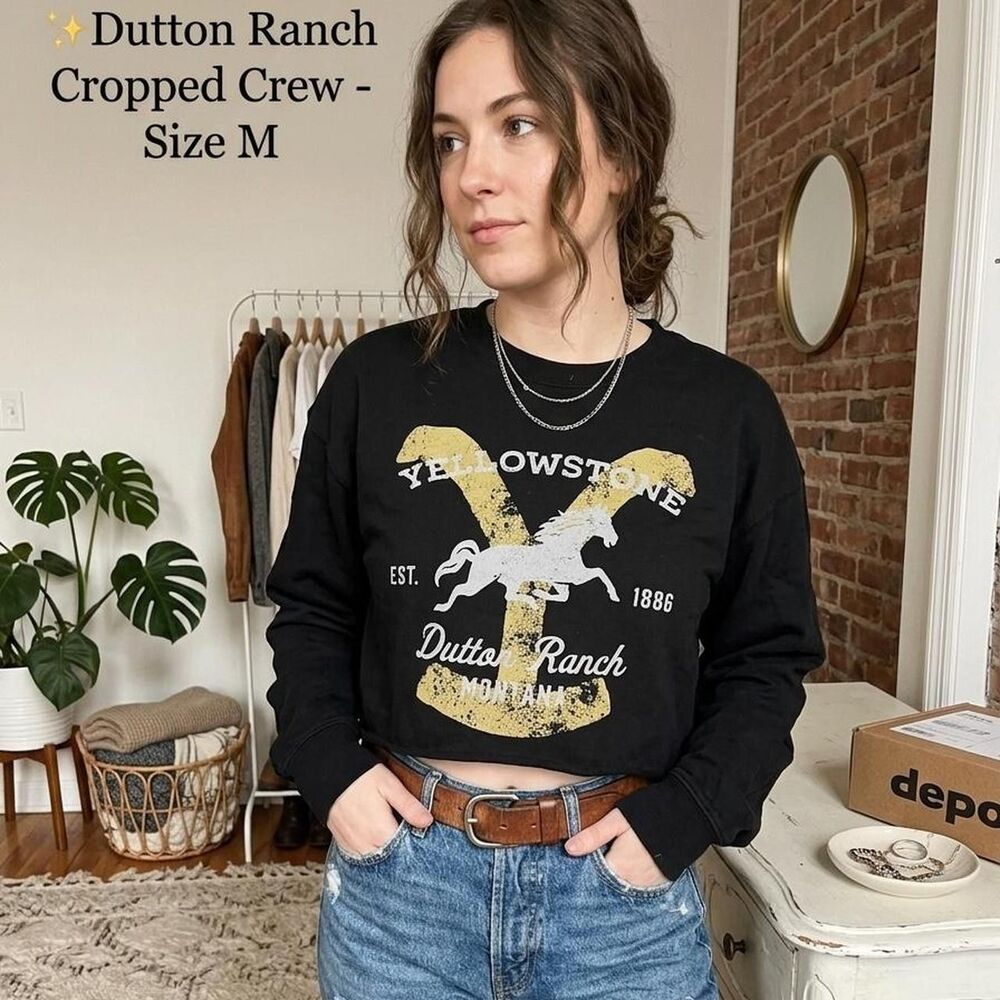 Yellowstone Women's Black Shirt